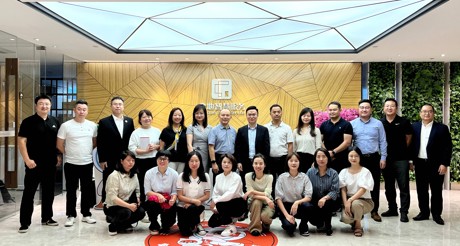 最新动态丨俊发七彩服务到访果博智慧服务集团参观交流